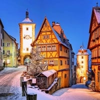 Rothenburg Ob Der Tauber Bavalia Germany