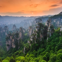 Zhangjiajie National Forest Park China