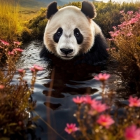 Panda bear