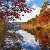 Autumn Perfection At The Hiwassee River Basin, Tennessee