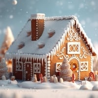 Gingerbread house