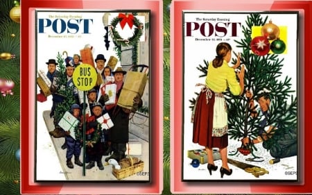 A Saturday Evening Post Christmas #3 - christmas, saturday, evening, post, magazine