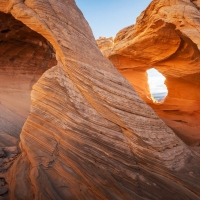 A unique alcove in Arizona