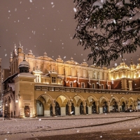 Market in Krakow, Poland