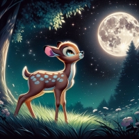 Night time bambi