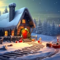 The Elves' Christmas House