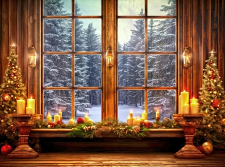 Christmas - beautiful, christmas, ll, paintings