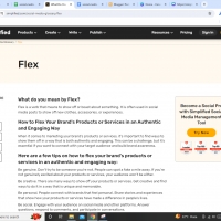 Delving Into the Intricacies of Flex in Social Media Glossary | Simplified