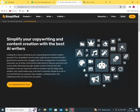 Membuat Alternatif Word AI dengan Mudah dan Efisien Online melalui Simplified - alternatif word ai, perbandingan word ai, word ai serupa, word ai situs web sama