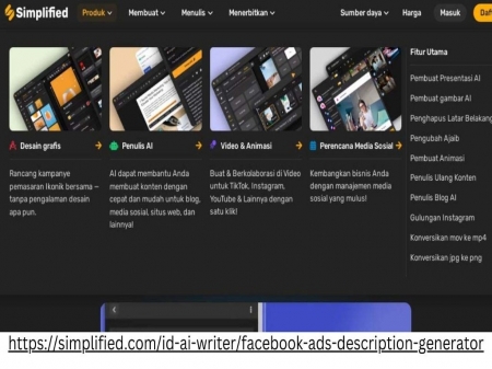 Simplified: Solusi Online Terpercaya untuk Membuat Deskripsi Iklan Facebook - copywriting facebook, deskripsi iklan, facebook ads description generator, salin ai, salin iklan facebook