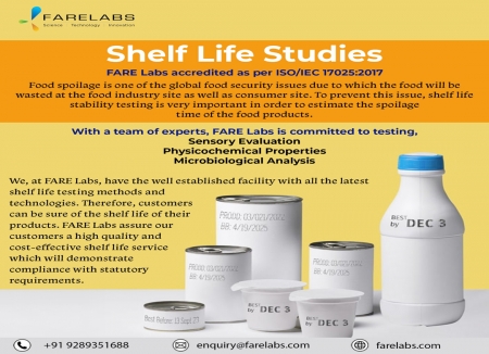Shelf Life Testing Laboratory | FARE LABS Pvt. Ltd - shelf life testing lab, shelf life testing laboratory, shelf life testing laboratory in gurgaon, shelf life testing laboratory in india