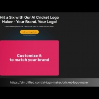 Dominate the Cricket Scene with Stunning Logos from Our Logo Maker | Simplified