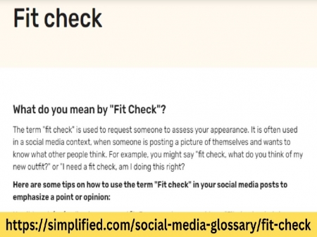 Understanding Fit-Check: A Key Term in Social Media Glossaries | Simplified - fit check meaning, fit checks, fitcheck, outfit check meaning, the fit check, what does fit check mean, what is a fit check