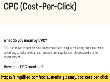 Understanding the Meaning of CPC (Cost Per Click): A Comprehensive Guide by Simplified - cost-per-click, cpc, what is cpc, what is cpc in social media marketing