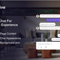 Full Page live chat