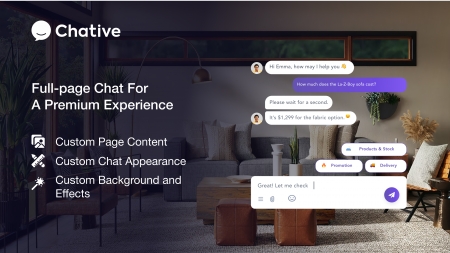 Full Page live chat - chat, ecommerce, inbox, omnichannel