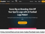 Stand Out on the Field with a Unique Logo Created by Simplified AI Football Logo Maker