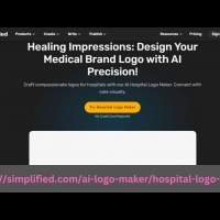 Design a Logo that Reflects Your Hospital's Values with AI Hospital Logo Maker by Simplified