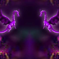 purple dragon fire light .  jpg