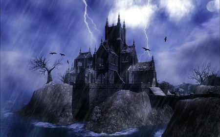 	Golgothica   Thunderstorm over Castle