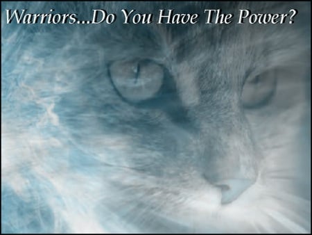 Do You have the Power? - animals, cats, warriors, wind, power