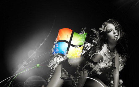 Beautiful Windows Se7en - black, ultimate, windows 7