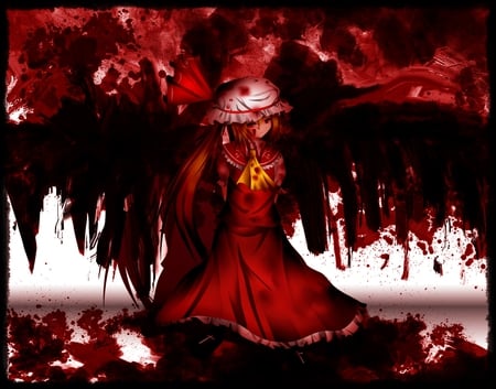 scarlet - touhou, scarlet