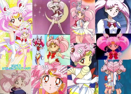 Mini Moon Collage - cute, sailormoon, collage, female, anime, anime girl, girl