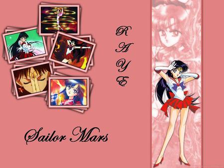 Sailor Mars - anime, anime girl, sailormoon, female, hot, collage, girl, red, cute, sexy