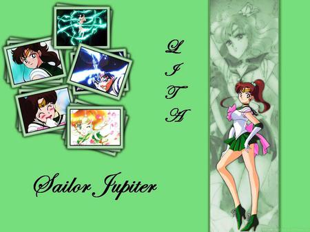 Sailor Jupiter - sexy, female, girl, collage, hot, anime girl, green, anime, sailormoon, cute