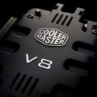 V8 engine cooler master