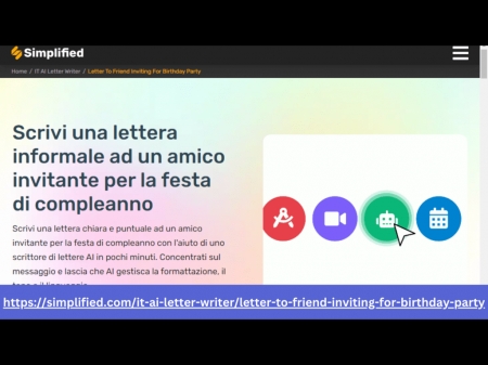 Crea un invito unico per la festa di compleanno con Simplified, senza spese aggiuntive - ai scrivere lettere, ai scrivere una lettera, invito per la festa di compleanno, scrittore di lettere ai, scrittore di lettere ai gratuito