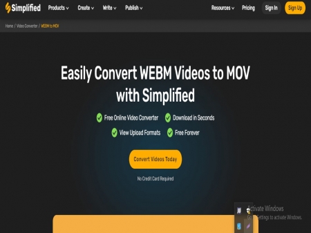 Simplified: Convert WEBM Videos to MOV with Our Efficient and Reliable Tool - convert webm to mov, free online webm to mov converter, free webm to mov converter, webm to mov