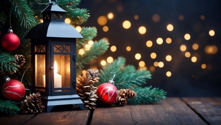 Christmas decoration - dekoracio, diszek, gyertya, karacsony, karacsonyfa, karacsonyi balok, lampas, unnepies, vilagit