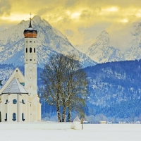 Saint Coloman Church, Bavarian Alps