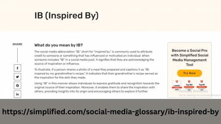 What Does IB (Inspired By) Mean? Exploring the Social Media Glossary by Simplified - ib full form in chat, ib meaning in chat, inspired by meaning, what does inspired by mean