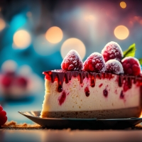 Piece of cheesecake