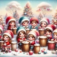 Christmas musicians