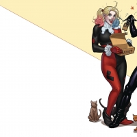 Harley Quinn and Catwoman