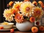 Bouquet of Dahlias