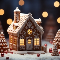 Gingerbread house