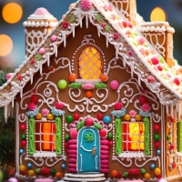 Gingerbread house