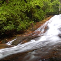 Waterfall Mountain Stream, North Georgia Mountains, GA