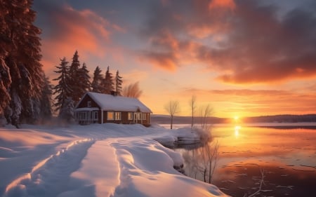 Winter Sunset