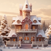 Gingerbread house