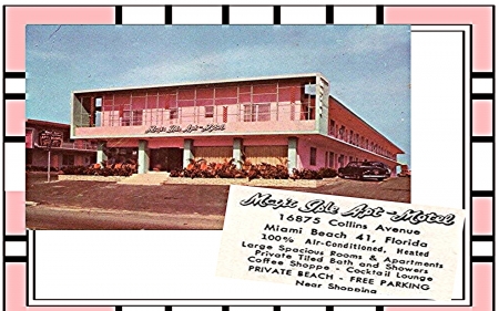 Magic Isle Apt. Motel - Miami Beach - florida, postcard, miami, beach