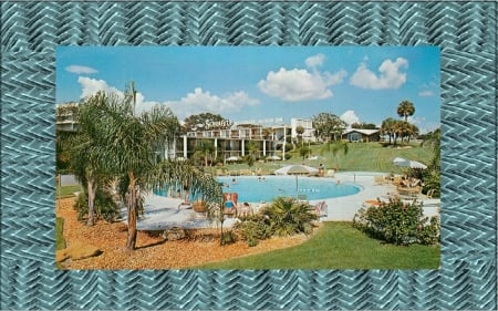 Schrafft's Motor Lodge, Clearwater, FL - florida, motel, clearwarer, postcard