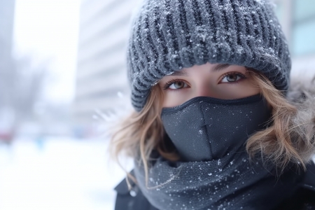 â¦ - eyes, girl, look, snow