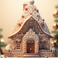 Gingerbread house