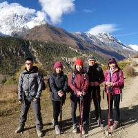 Female Trek guide in Nepal